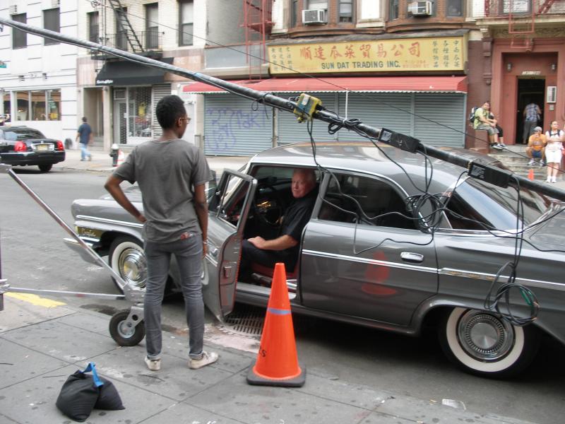1962 Chrysler Newport on set.